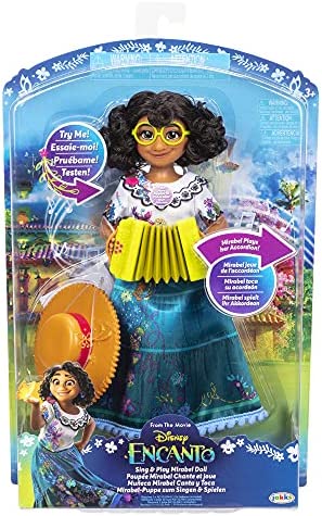 Disney Encanto Mirabel Doll Sing & Play, Sings Music and Plays The Accordion