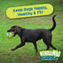 Wobble Wag Giggle Ball, Interactive Dog Toy, Fun Giggle Sounds When Rolled or Shaken, Pets Know Best, As Seen On TV