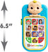 CoComelon JJ’s First Learning Toy Phone for Kids with Lights, Sounds, Music to Introduce Feelings, Letters, Numbers, Colors, Shapes, and Weather to Children, by Just Play