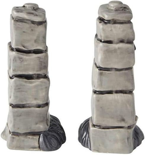 Enesco Disney Ceramics Nightmare Before Christmas Jack and Sally Salt and Pepper Shakers, 3.85 Inch, Multicolor