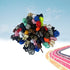 Flat Shoe laces 5/16" Wide Shoelaces 4 Pair for Athletic Running Sneakers Shoes Boot Strings replacements