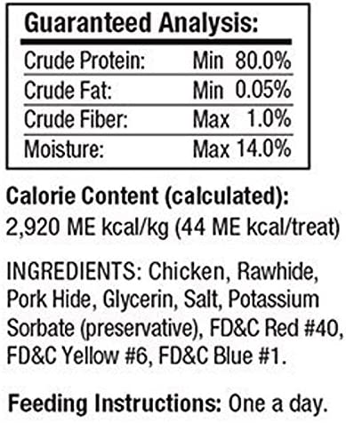 Good 'N' Fun Triple Flavor Wings, Made with Real Meat, Treats for All Dog Sizes, 4 ounce