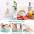 10 Pcs Soap Saver Bag Exfoliating Pouch Mesh and Natural Sisal Soap Bag Ramie Soap Sock Bag Sisal Loofah Net Bags 5 Wall Hooks for Massaging & Scrubbing 5 Wall Hooks