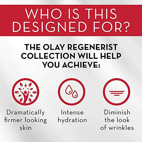 Olay Regenerist Micro-Sculpting Cream Face Moisturizer with Sunscreen, SPF 30, Trial Size 0.5 oz