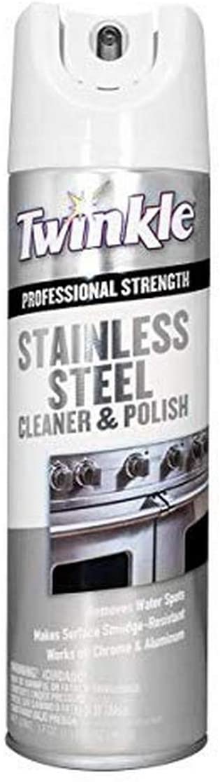 Twinkle TI-525417 Stainless Steel Cleaner, 17 Ounce, 1.06 Pound (Pack of 1)