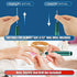Depvko 19pcs Nail Drill Bits Sets, 3/32 Inch Diamond Cuticle Electric Nail File and Ceramic Acrylic Gel Nail Bit Kit,Nail Art Tools, Carbide Cuticle Remover Bits for Manicure Pedicure, Home Salon