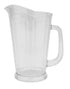 G.E.T. P-1064-1-CL-EC BPA-Free Break-Resistant Plastic Serving Pitcher, 60 Ounce, Clear