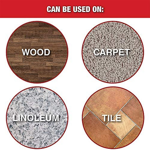 Super Sliders 5" Reusable 2-in-1 Furniture Carpet Sliders with Hardwood Socks - Slide Items Easily Without Damage Across Any Surface, Beige (4 Pieces)