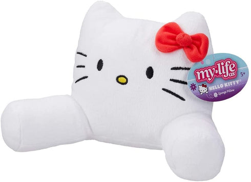 My Life As Hello Kitty Pillow - Soft White Lounge Pillow in Hello Kitty Style ~ Made for 18" Dolls