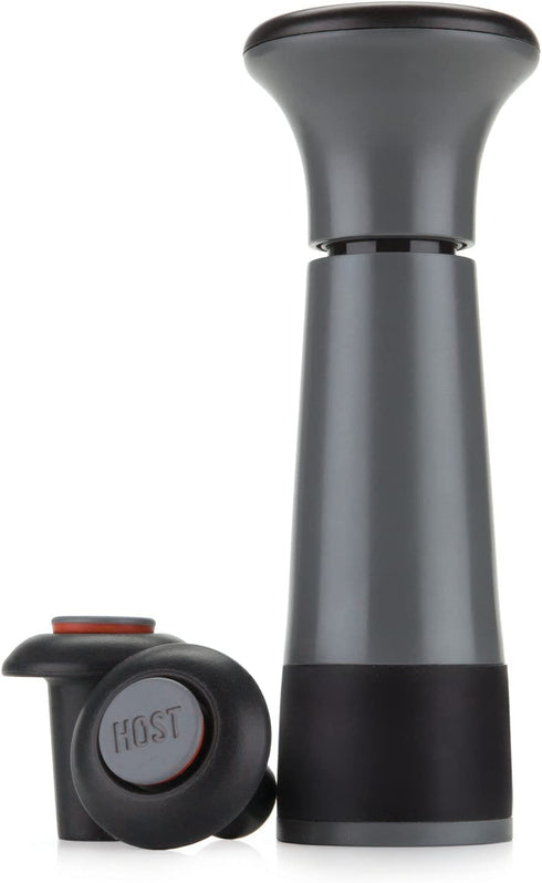 HOST Airlock Wine Preserver, 5.75", Multicolor