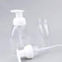 2 Pack of Foaming Liquid Soap Dispensers White Pumps Empty Plastic Soap Pump Bottles 8.5oz / 250ml Capacity, to Use with Liquid Soap, Dish Soap, Body Wash etc