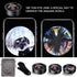 KEYWING Phone Camera Lens 3 in 1 Phone Lens Kit, 198 Fisheye Lens + 120 Super Wide-Angle Lens + 20x Macro Lens for iPhone Samsung Android Smartphone