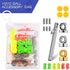 MAGICYOYO Complete Yoyo Bearing Pack, 10 Ball Golden Unresponsive Yoyo Bearing + Size C 8 Ball Yoyo Bearing + Narrow C Responsive Yoyo Bearing + Bearing Removal Tool + 6 Yoyo Strings + 6 Yoyo Axles