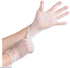 100 Pcs Noble Products Disposable Vinyl Gloves Latex Free Powder Free Clear Gloves for Cleaning Cooking Beauty Dishwashing Transparent (Medium)