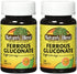 Nature`s Blend Ferrous Gluconate Tablets 324 mg, 100 Count (Pack of 2)