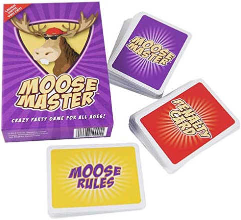 Moose Master - Laugh Until You Cry or Pee Your Pants Fun - Your Cheeks Will Hurt from Smiling and Laughing so Hard - for Fun People Looking for A Hilarious Night in a Box