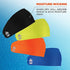 Ergodyne Chill Its 6634 Cooling Headband, Sports Headbands for Men and Women, Moisture Wicking, Black