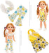 BM 10 Sets American 14.5 Inch Girl Doll Clothes Wellie Wishers Dolls Handmade Casual Wear Clothes and Other 14 -14.5 Inch Dolll