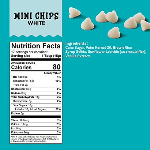 Enjoy Life Foods Mini Baking Chips, White Chocolate Flavor, 9 Oz