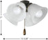 Progress Lighting P2643-20WB Fan Light Kit, Antique Bronze