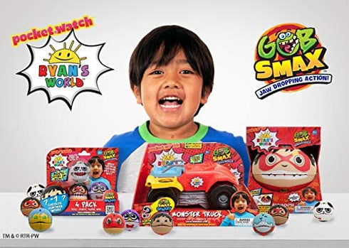 RYAN'S WORLD Big Mouth Carry Case with Gobsmax