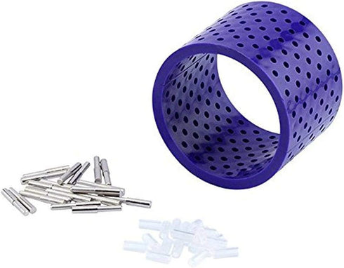 Artistic Wire 228S-550 3D Bracelet Jig with 20 Pegs, and Holder Tubes , Blue