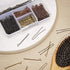 U Shaped Hair Pins with Clear Case (2 In, 4 Colors, 360 Pieces)