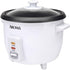 Aroma Housewares Aroma 6-cup (cooked) 1.5 Qt. One Touch Rice Cooker, White (ARC-363NG), 6 cup cooked/ 3 cup uncook/ 1.5 Qt.