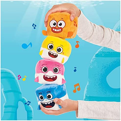 Baby Shark's Big Show! Song Cube – Singing Baby Shark Plush – Stuffed Animal Toys for Toddlers