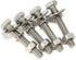 8 Sets 1/4-20 x 2-1/4" Hex Head Screws Bolts, Nuts, Extra-large and Thick Flat & Lock Washers, Fully Threaded, Stainless Steel 18-8, Bright Finish