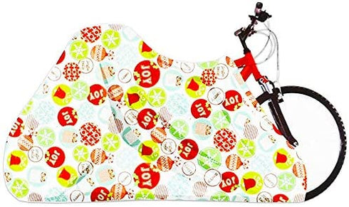 1 Plastic Christmas/Holiday Bike Gift Bag, 60x72