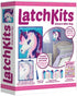 LatchKits – Unicorn Latch Hook Kit – Easy-to-Learn Craft Project – No Sewing Or Cutting – For Ages 6+
