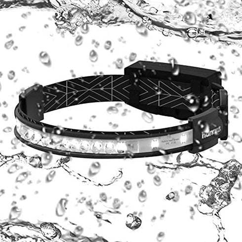 Hurkins Orbit, 180? Wide Angle 1000 Lumens Rechargeable Waterproof LED Headlamp. Great for Camping, Hunting, Runners, Hiking, Outdoors, Fishing,Industrial Purpose.