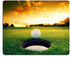 Golf Course Mouse pad,Golf Ball Near Hole Personality Desings Gaming Mouse Pad