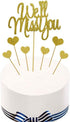 We’ll Miss You Cake Topper for Retirement,Graduation,Going Away Party Cake Decorations Supply