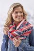 RED HEART Super Saver Yarn, Mistletoe Print