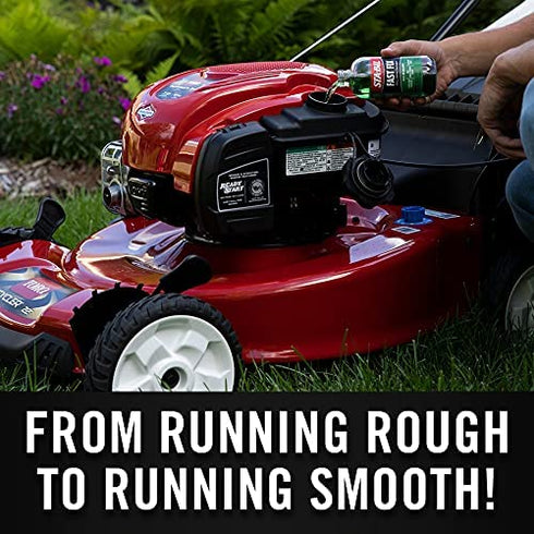 STA-BIL Fast Fix - Small Engine Treatment, Cleans Carburetors and Injectors, Fixes Rough Running Engines, Eliminates Water, Treats Up to 20 Gallons, 8oz (22304) , Green