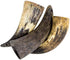 Full-Size Water Buffalo Horns for Dogs - All-Natural Long Lasting Dog Chews from Grass Fed Cattle, Tasty Treat for Oral Hygiene Rawhide Alternative - Small, Medium & Large Breed Dogs - 3 Pack (Small)