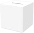 Beistle White Card Box Holder for Weddings, Baby Shower, Birthday and Graduation Celebrations, 12" x 12"