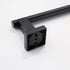Miyili Matte Black 9-Inch Towel Bar SUS 304 Stainless Steel Hand Towel Holder for Bathroom or Kitchen Wall Mount, A02B23A