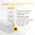 GiGi Small Cloth Epilating Strips for Face and Bikini Hair Waxing / Hair Removal, 100 Pieces