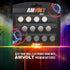AmVolt- Pack of 12 CR2032 Batteries, 220mAh 3 Volt Lithium Battery, Long Lasting Coin Cell 2032 Batteries for Small Electronic Devices
