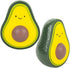 ArtCreativity Avocado Squeeze Toys for Kids, Set of 4, Scented Slow-Rise Stress Toys for Adults, Play Food for Children, Themed Party Favors, Great Gift Idea for Boys and Girls