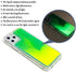 VenSen Liquid Fluorescent Case for iPhone12 / iPhone 12Pro Soft TPU Luxury Glow in The Darkness Noctiluncen Luminous Neon Sand Phone case (iPhone 12 / iPhone 12 Pro, Green)
