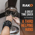 RAK Magnetic Wristband for Holding Screws - Christmas Gifts for Men Who have Everything - Wrist Magnet Tool or Screw Holder for Handyman, Tech Geek, Mechanic, Electrician, Robotics