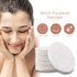 50-Count Compressed Facial Sponges, GAINWELL White Cellulose Facial Sponges, 100% Natural Cosmetic Spa Sponges for Facial Cleansing, Exfoliating Mask, Makeup Removal