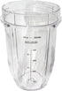 Blendin 2 Pack Small 18 Ounce Cup with Sip N Seal Flip Lids, Compatible with Nutri Ninja Auto-iQ 1000w Series and Duo Blenders