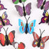 DIYASY Decorative Butterfly Thumbtacks,30 Pcs 3D Push Pins for Bulletin Board Photo Frame, Photo Wall, Cork Board.