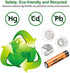8-Pack iMah 1.2V 750mAh Ni-MH AAA Rechargeable Batteries for Panasonic Cordless Phone Also Compatible with BK30AAABU BK40AAABU HHR-55AAABU HHR-65AAABU HHR-75AAA/B HHR-4DPA/4B BT205662 and Solar Lights