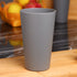 GENLGE 20 OZ Unbreakable Drinking Glasses Reusable Cups for Adult, Eco Friendly Tumblers Wheat Straw Cups Set of 5, Dishwasher Safe